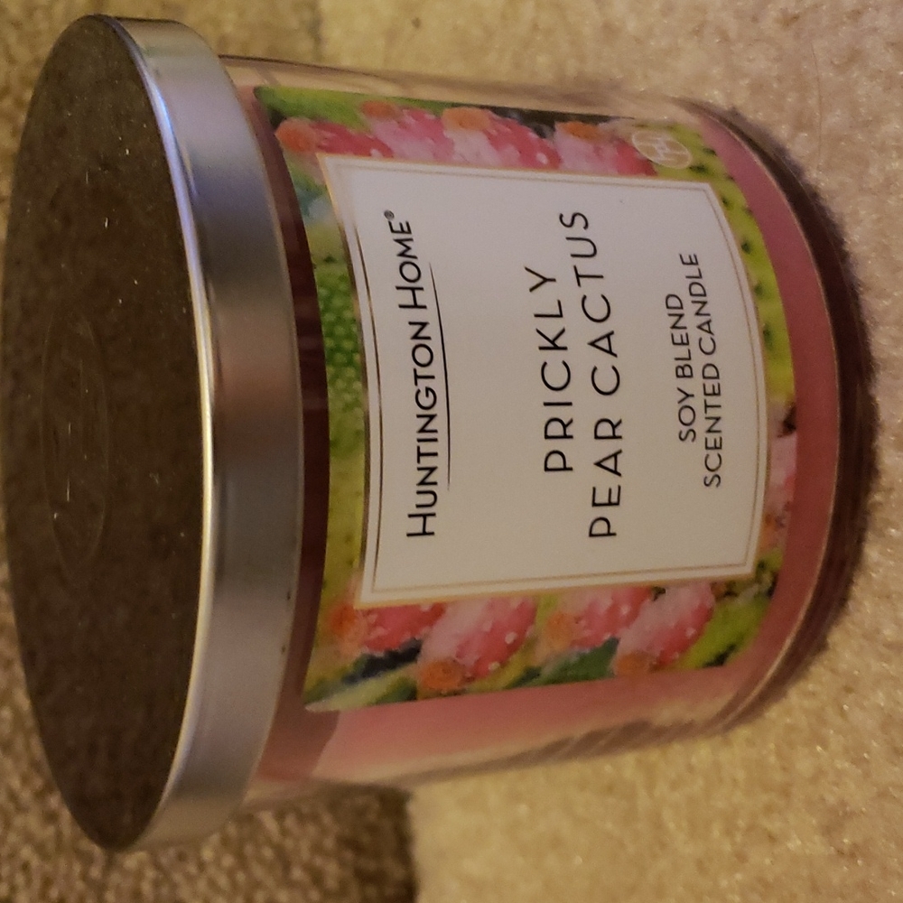 Huntington Home Prickly Pear Cactus Soy Blend Scented Candle